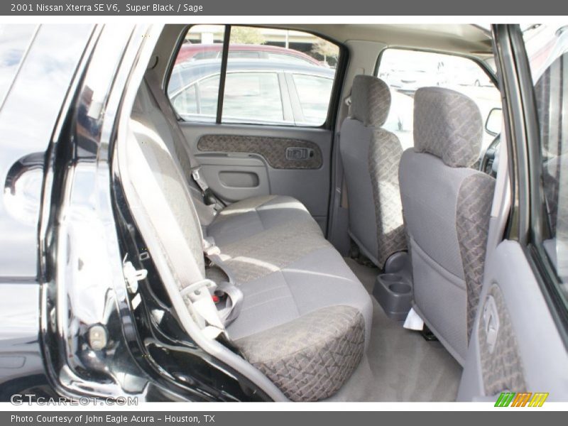 Super Black / Sage 2001 Nissan Xterra SE V6