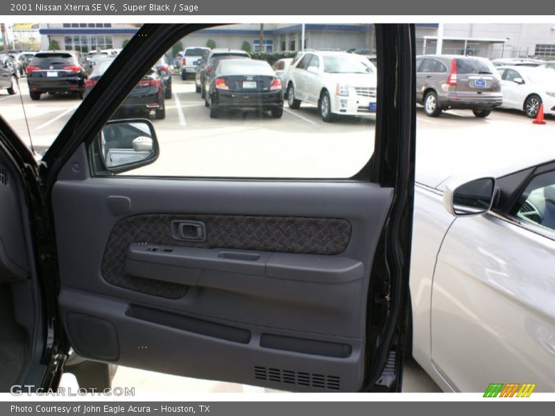 Super Black / Sage 2001 Nissan Xterra SE V6