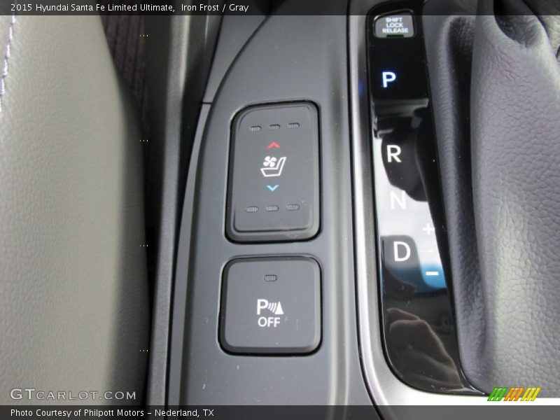 Iron Frost / Gray 2015 Hyundai Santa Fe Limited Ultimate