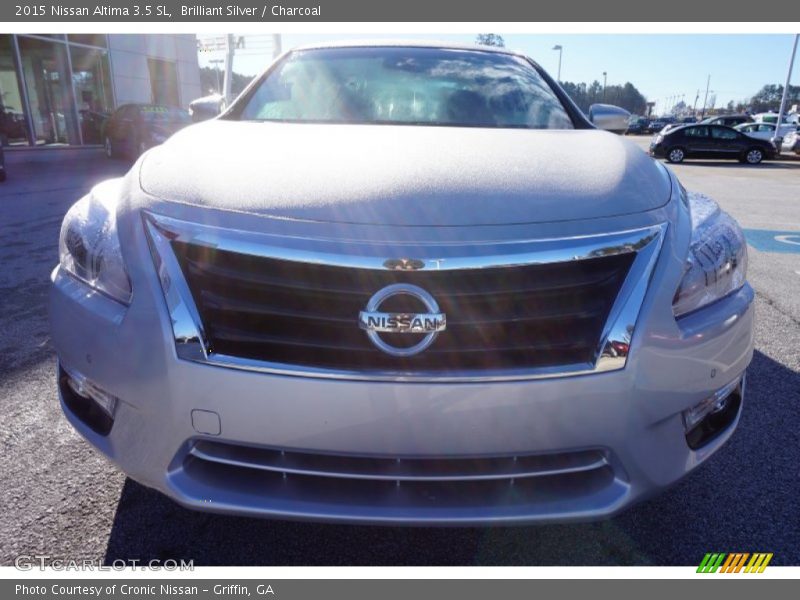 Brilliant Silver / Charcoal 2015 Nissan Altima 3.5 SL