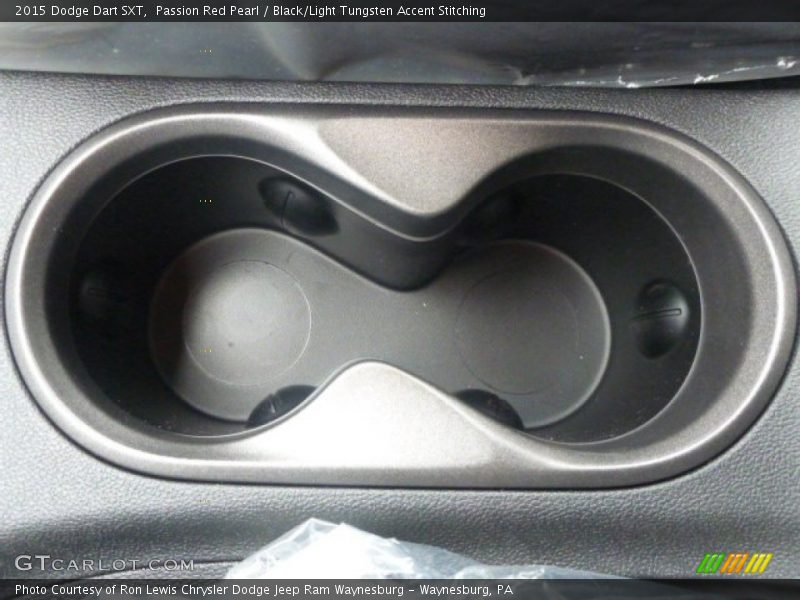 Passion Red Pearl / Black/Light Tungsten Accent Stitching 2015 Dodge Dart SXT