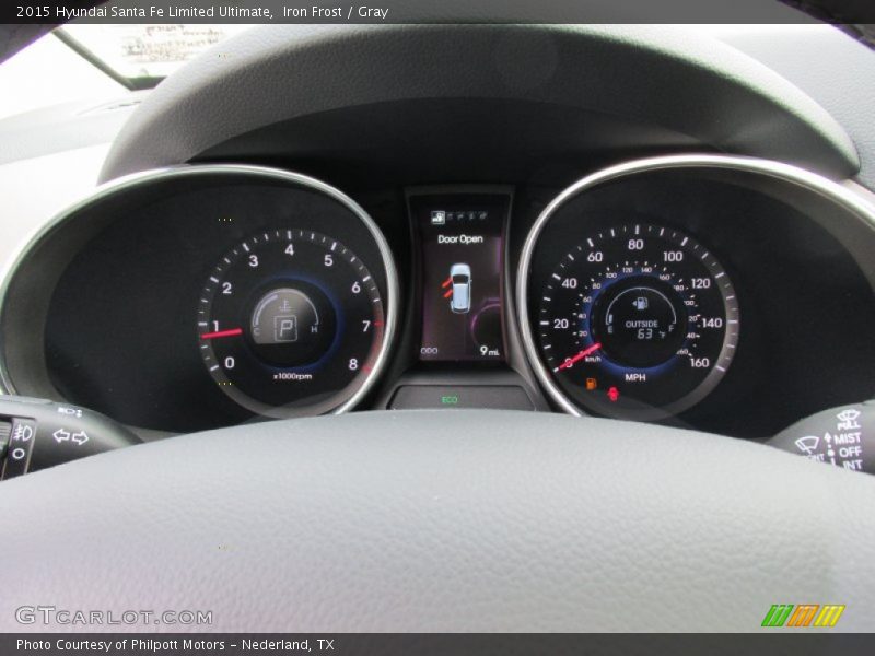 Iron Frost / Gray 2015 Hyundai Santa Fe Limited Ultimate