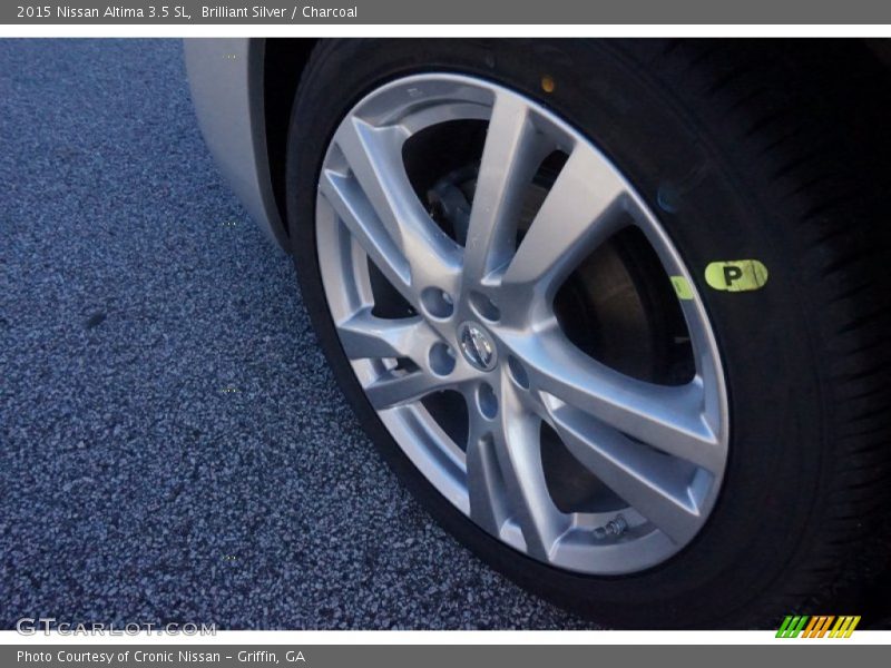 Brilliant Silver / Charcoal 2015 Nissan Altima 3.5 SL