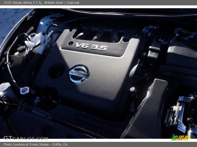 Brilliant Silver / Charcoal 2015 Nissan Altima 3.5 SL