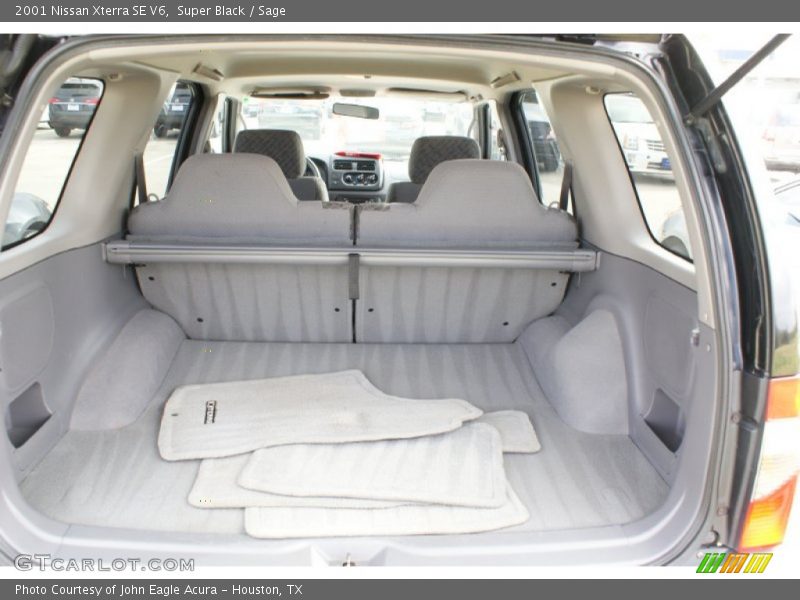 Super Black / Sage 2001 Nissan Xterra SE V6