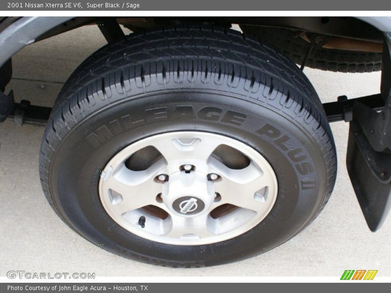 Super Black / Sage 2001 Nissan Xterra SE V6