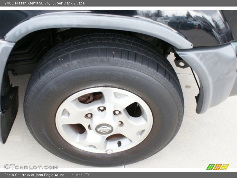 Super Black / Sage 2001 Nissan Xterra SE V6