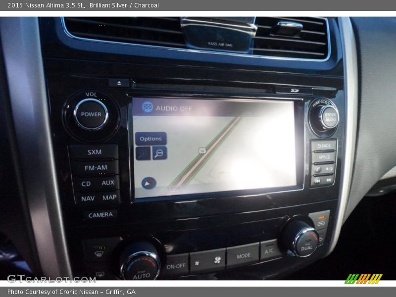 Brilliant Silver / Charcoal 2015 Nissan Altima 3.5 SL