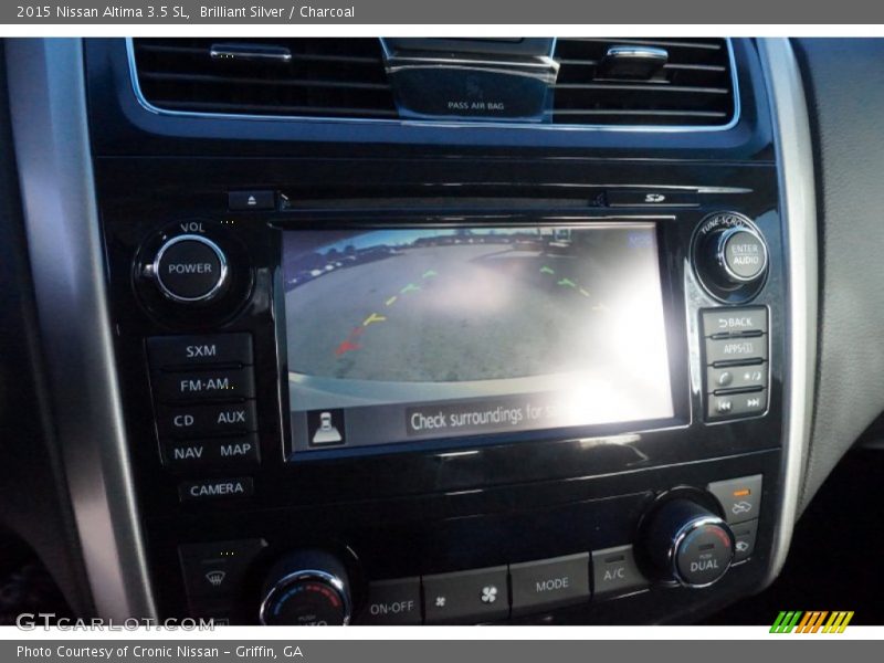 Brilliant Silver / Charcoal 2015 Nissan Altima 3.5 SL