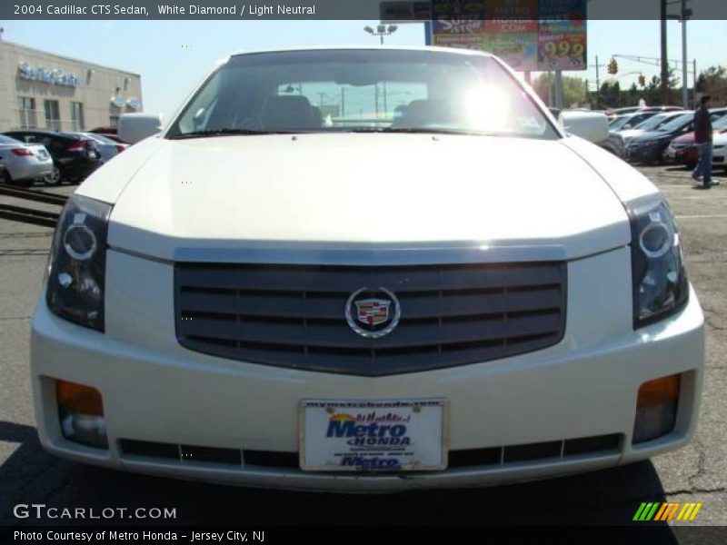 White Diamond / Light Neutral 2004 Cadillac CTS Sedan