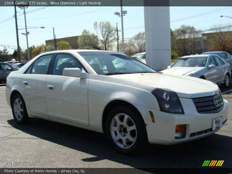 White Diamond / Light Neutral 2004 Cadillac CTS Sedan