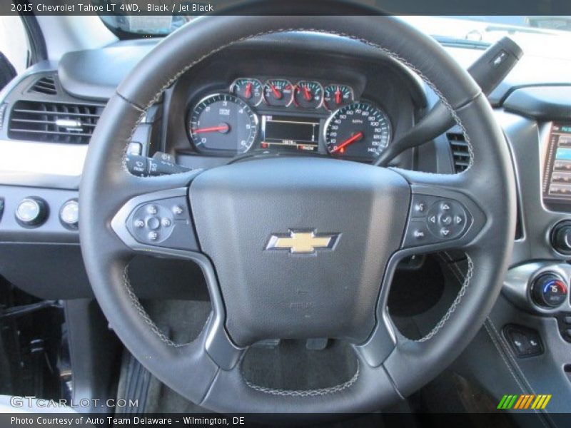 Black / Jet Black 2015 Chevrolet Tahoe LT 4WD