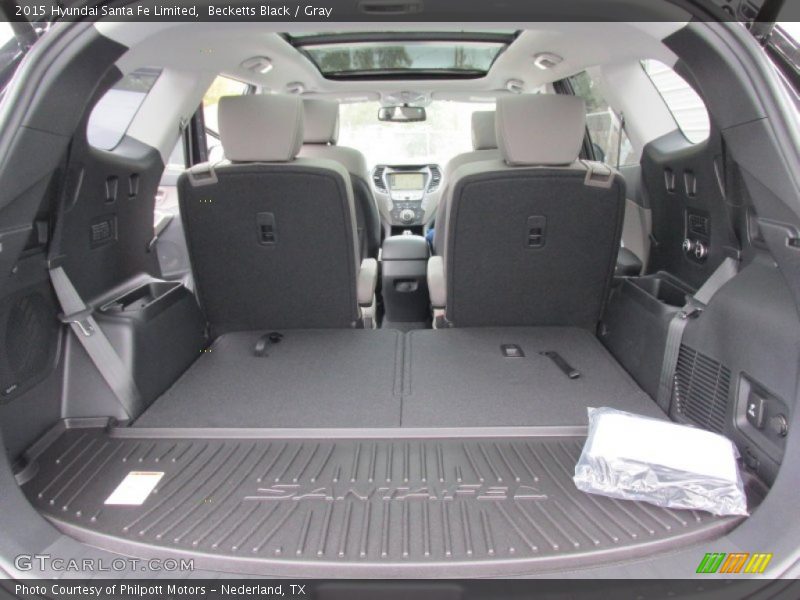 Becketts Black / Gray 2015 Hyundai Santa Fe Limited