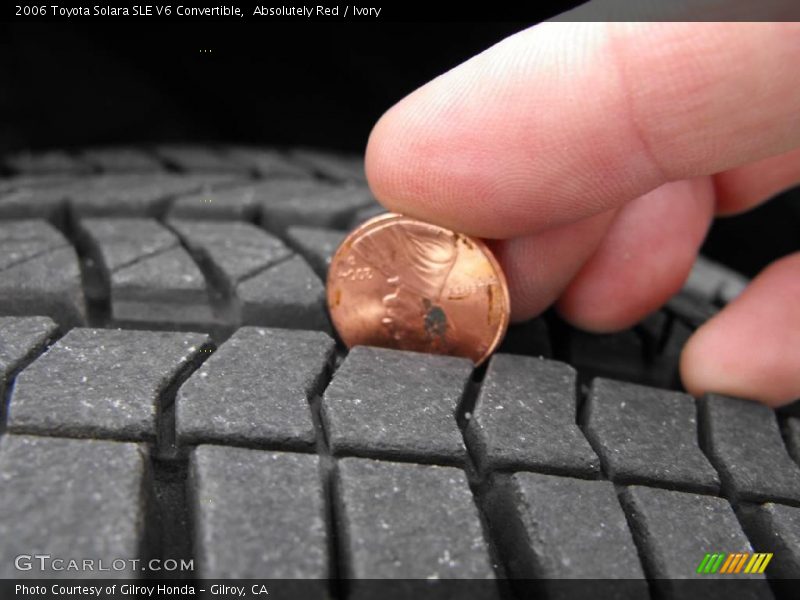 Absolutely Red / Ivory 2006 Toyota Solara SLE V6 Convertible
