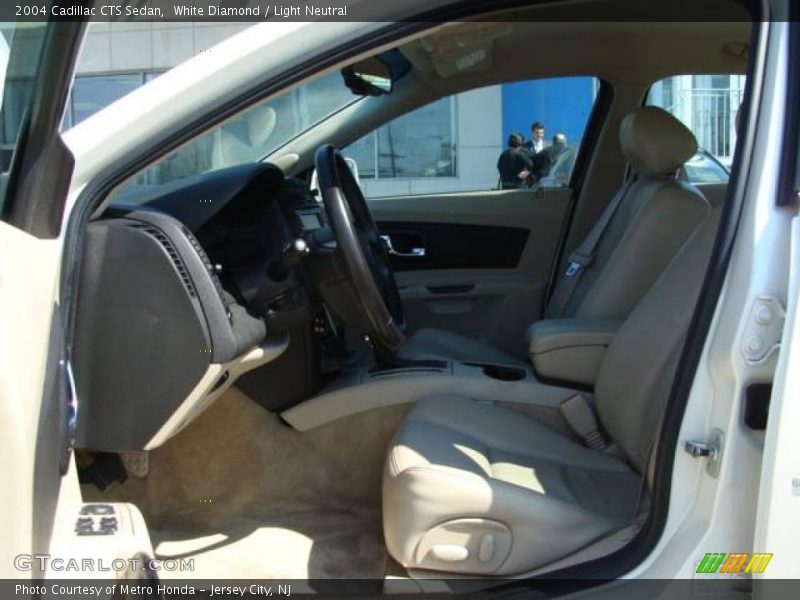White Diamond / Light Neutral 2004 Cadillac CTS Sedan