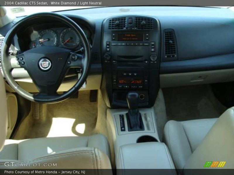 White Diamond / Light Neutral 2004 Cadillac CTS Sedan