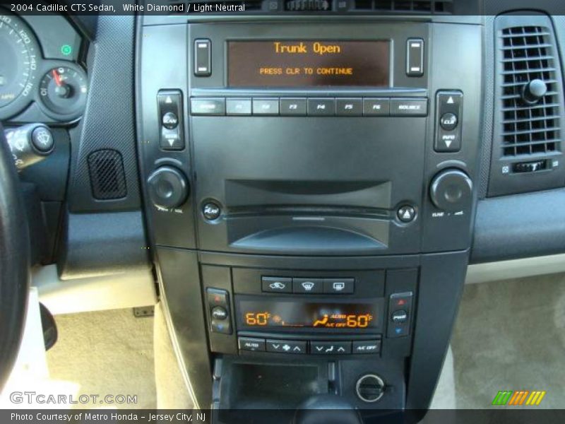 White Diamond / Light Neutral 2004 Cadillac CTS Sedan