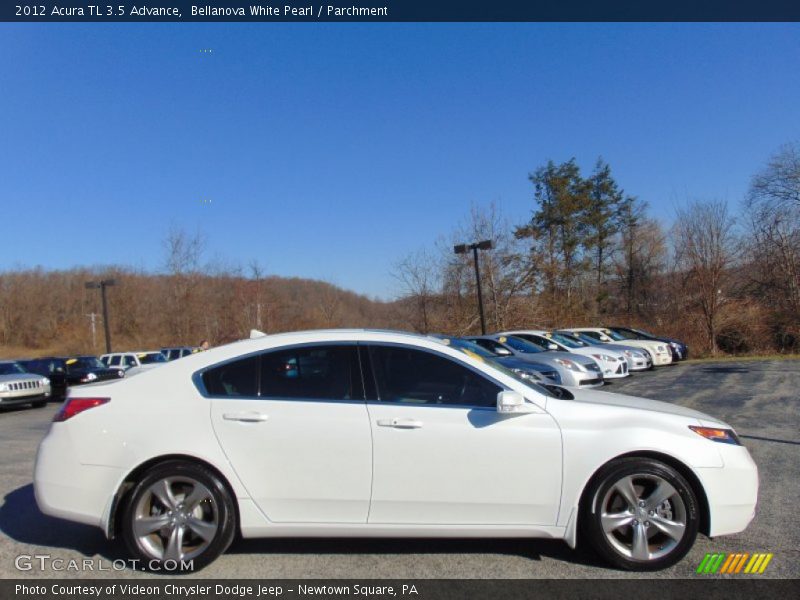 Bellanova White Pearl / Parchment 2012 Acura TL 3.5 Advance