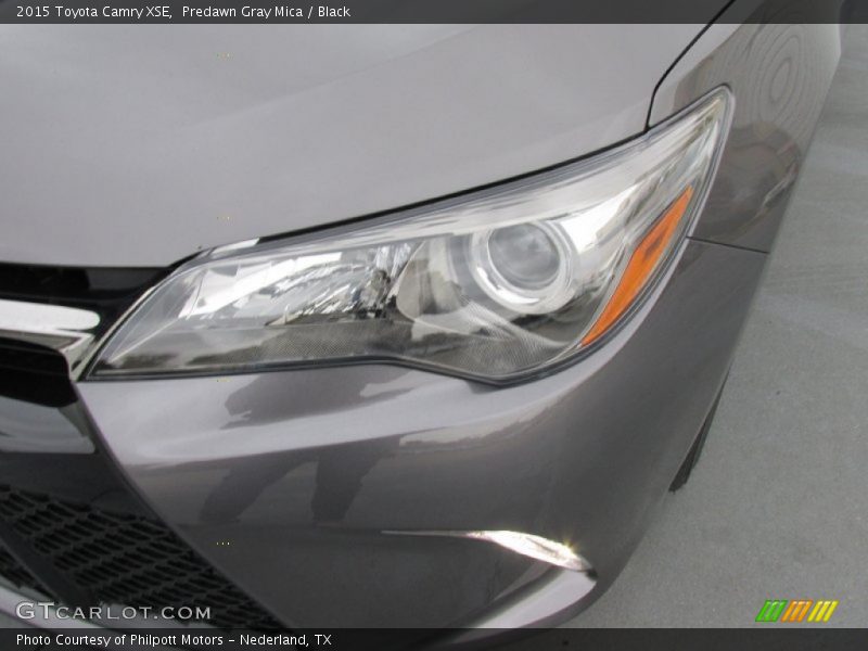 Predawn Gray Mica / Black 2015 Toyota Camry XSE