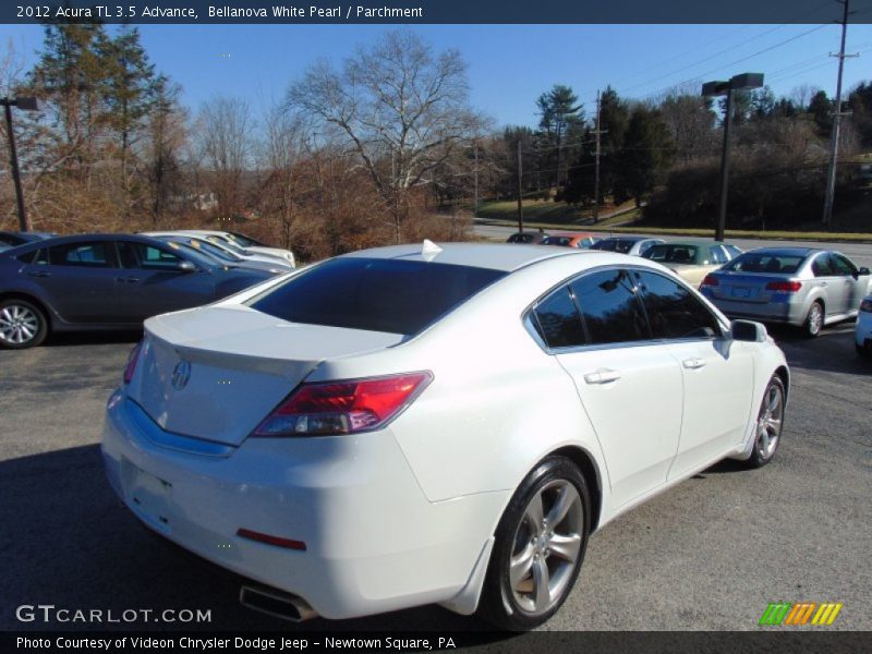 Bellanova White Pearl / Parchment 2012 Acura TL 3.5 Advance