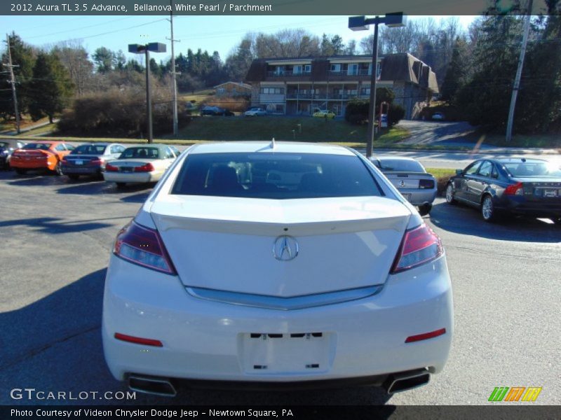 Bellanova White Pearl / Parchment 2012 Acura TL 3.5 Advance