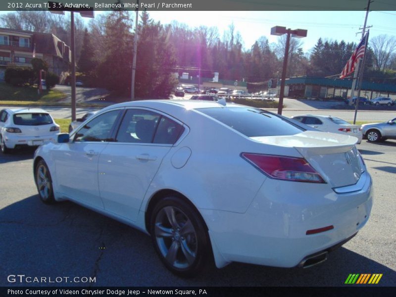 Bellanova White Pearl / Parchment 2012 Acura TL 3.5 Advance