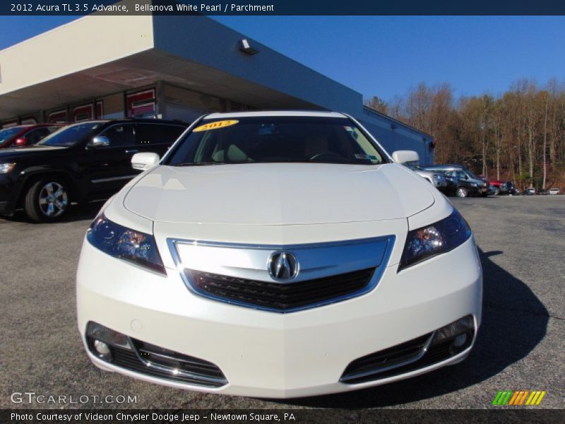 Bellanova White Pearl / Parchment 2012 Acura TL 3.5 Advance