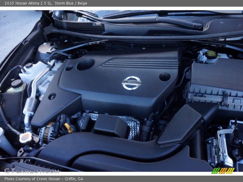 Storm Blue / Beige 2015 Nissan Altima 2.5 SL