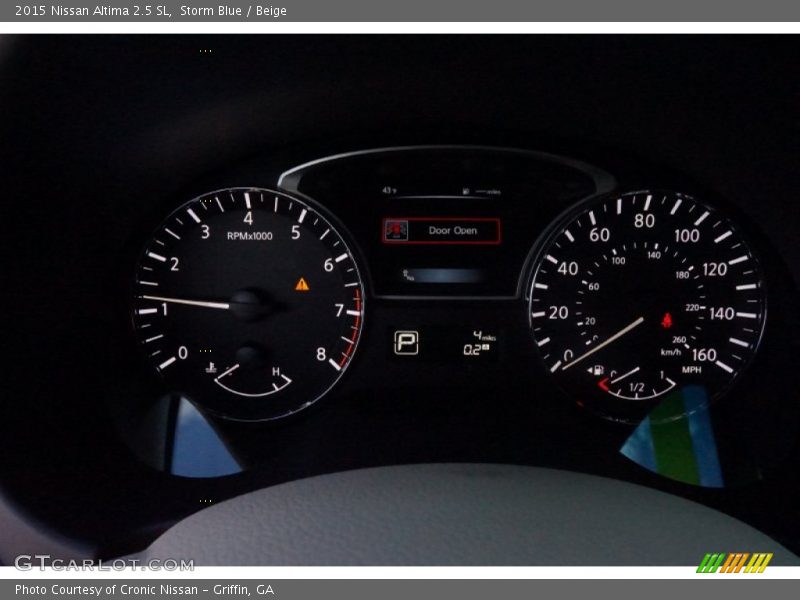 Storm Blue / Beige 2015 Nissan Altima 2.5 SL