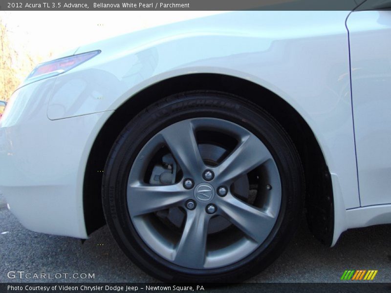 Bellanova White Pearl / Parchment 2012 Acura TL 3.5 Advance
