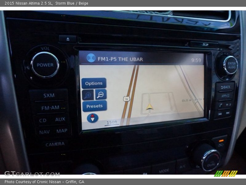 Storm Blue / Beige 2015 Nissan Altima 2.5 SL