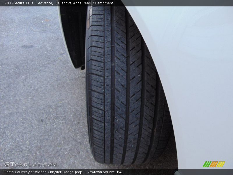 Bellanova White Pearl / Parchment 2012 Acura TL 3.5 Advance