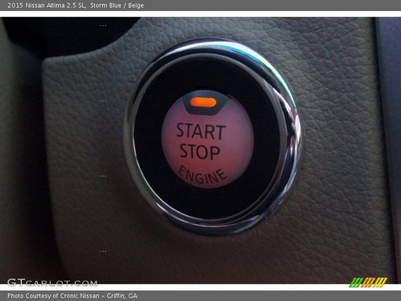 Storm Blue / Beige 2015 Nissan Altima 2.5 SL