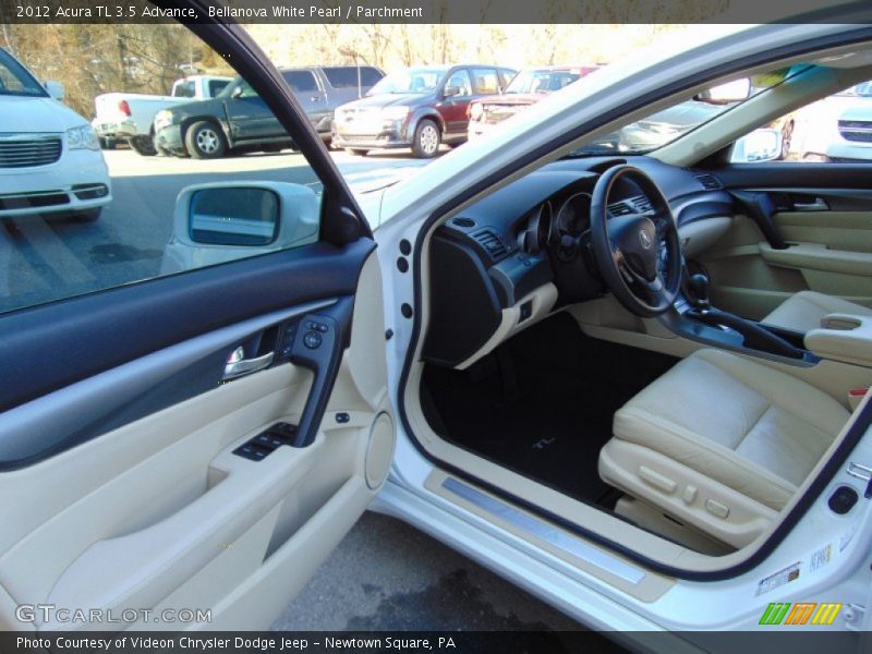 Bellanova White Pearl / Parchment 2012 Acura TL 3.5 Advance