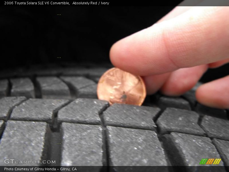 Absolutely Red / Ivory 2006 Toyota Solara SLE V6 Convertible