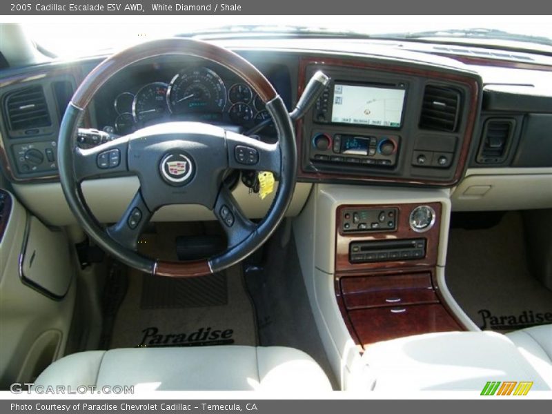 White Diamond / Shale 2005 Cadillac Escalade ESV AWD