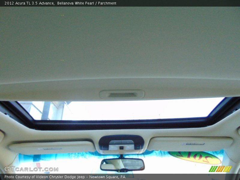Bellanova White Pearl / Parchment 2012 Acura TL 3.5 Advance