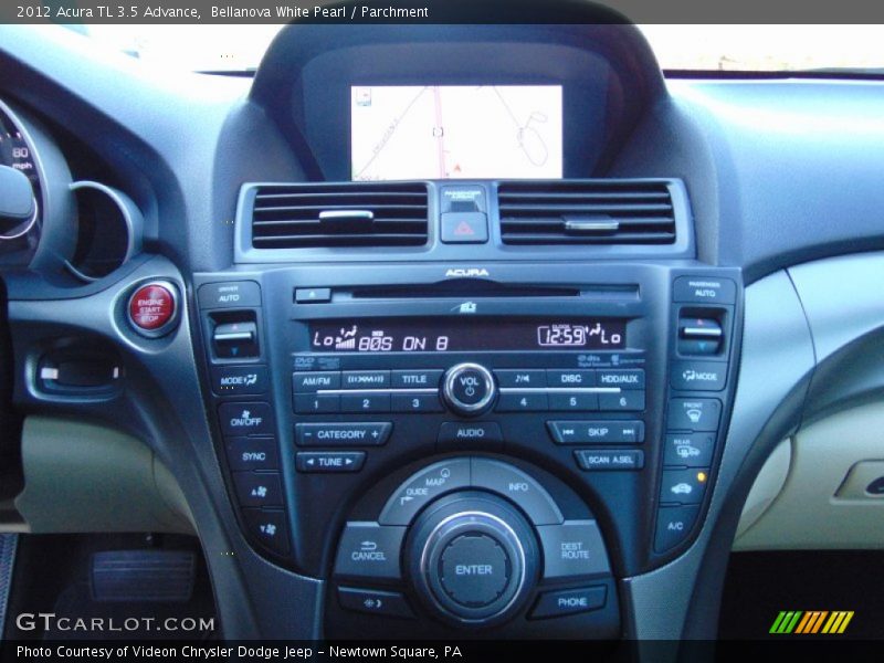 Bellanova White Pearl / Parchment 2012 Acura TL 3.5 Advance