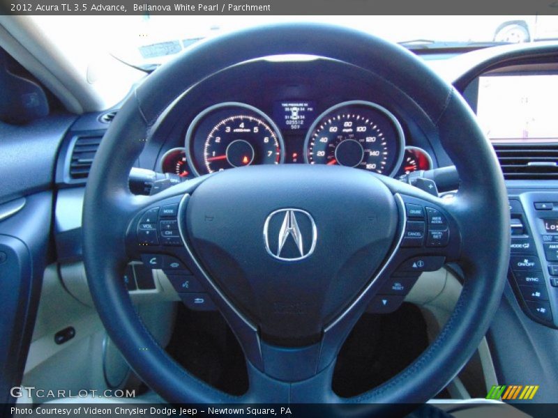 Bellanova White Pearl / Parchment 2012 Acura TL 3.5 Advance