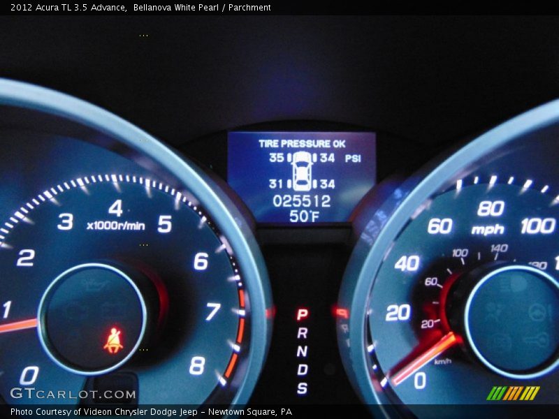 Bellanova White Pearl / Parchment 2012 Acura TL 3.5 Advance