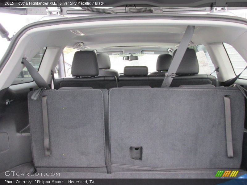 Silver Sky Metallic / Black 2015 Toyota Highlander XLE