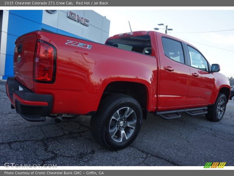 Red Hot / Jet Black 2015 Chevrolet Colorado Z71 Crew Cab
