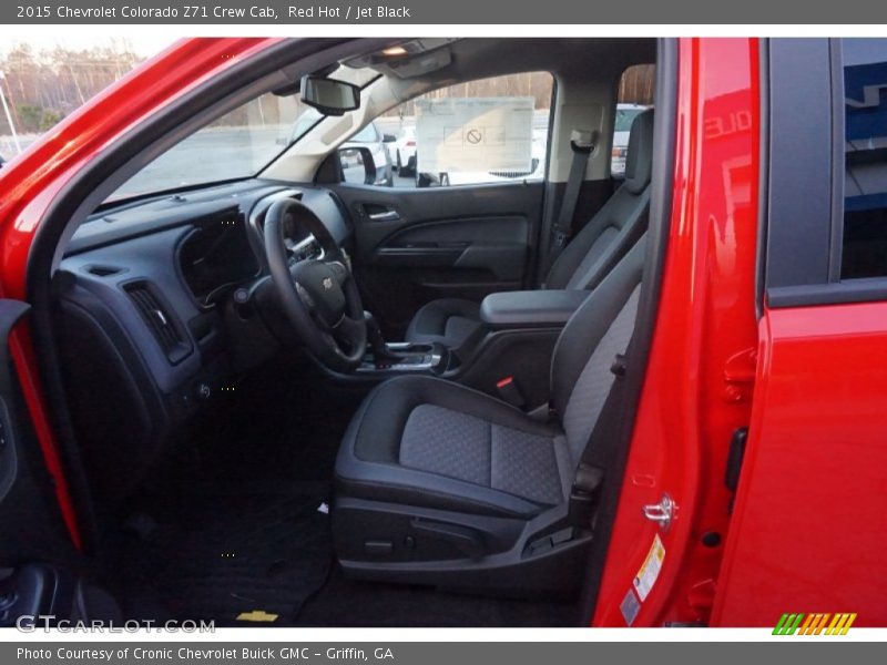  2015 Colorado Z71 Crew Cab Jet Black Interior