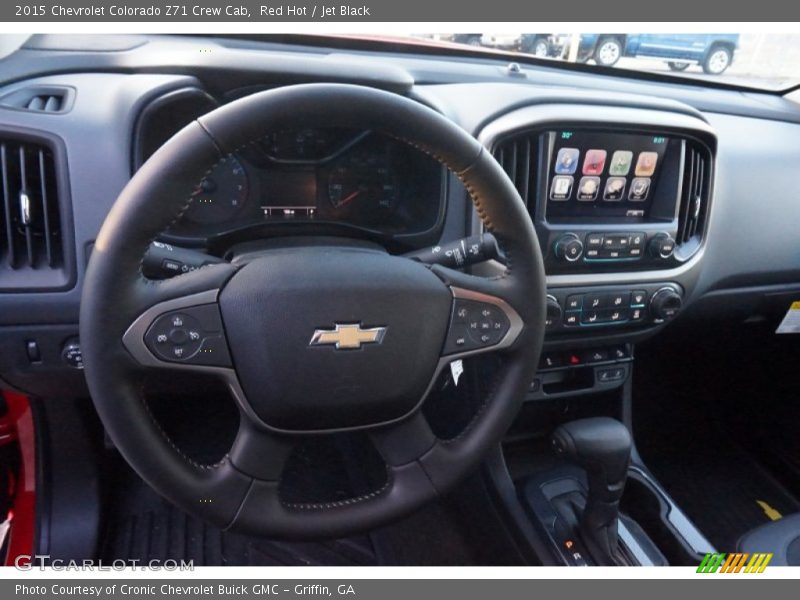 Dashboard of 2015 Colorado Z71 Crew Cab