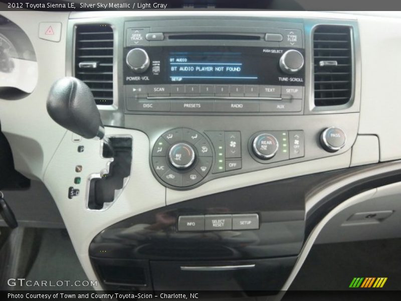 Silver Sky Metallic / Light Gray 2012 Toyota Sienna LE