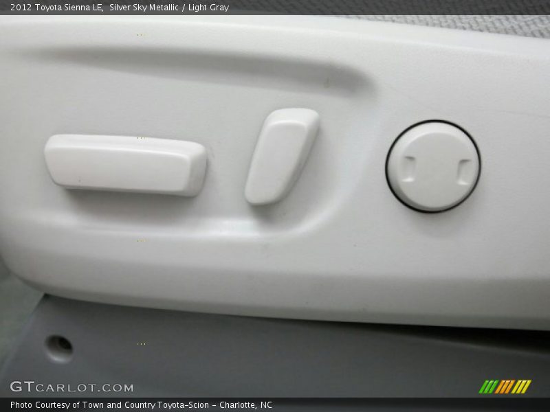 Silver Sky Metallic / Light Gray 2012 Toyota Sienna LE
