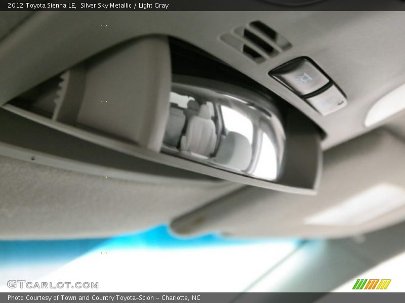 Silver Sky Metallic / Light Gray 2012 Toyota Sienna LE