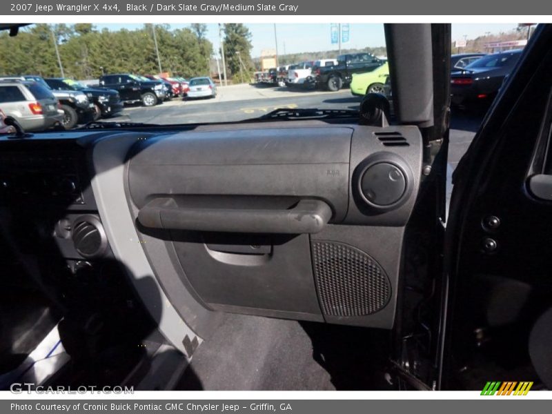 Black / Dark Slate Gray/Medium Slate Gray 2007 Jeep Wrangler X 4x4