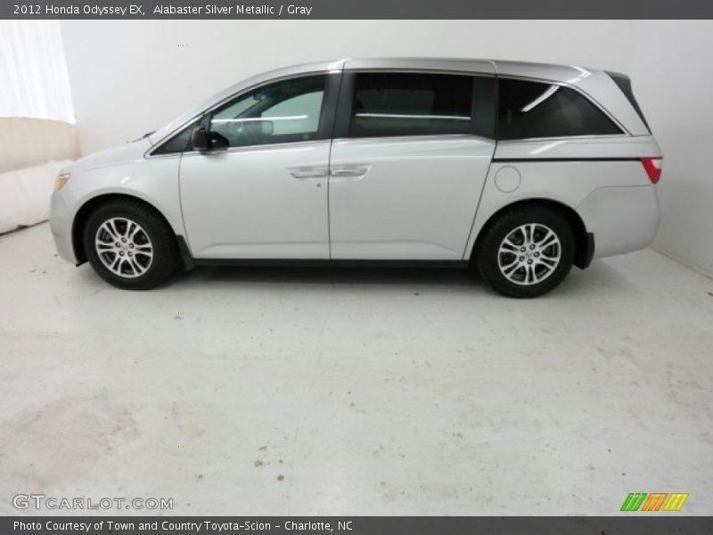 Alabaster Silver Metallic / Gray 2012 Honda Odyssey EX