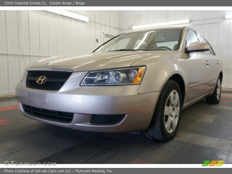 Golden Beige / Beige 2006 Hyundai Sonata GL